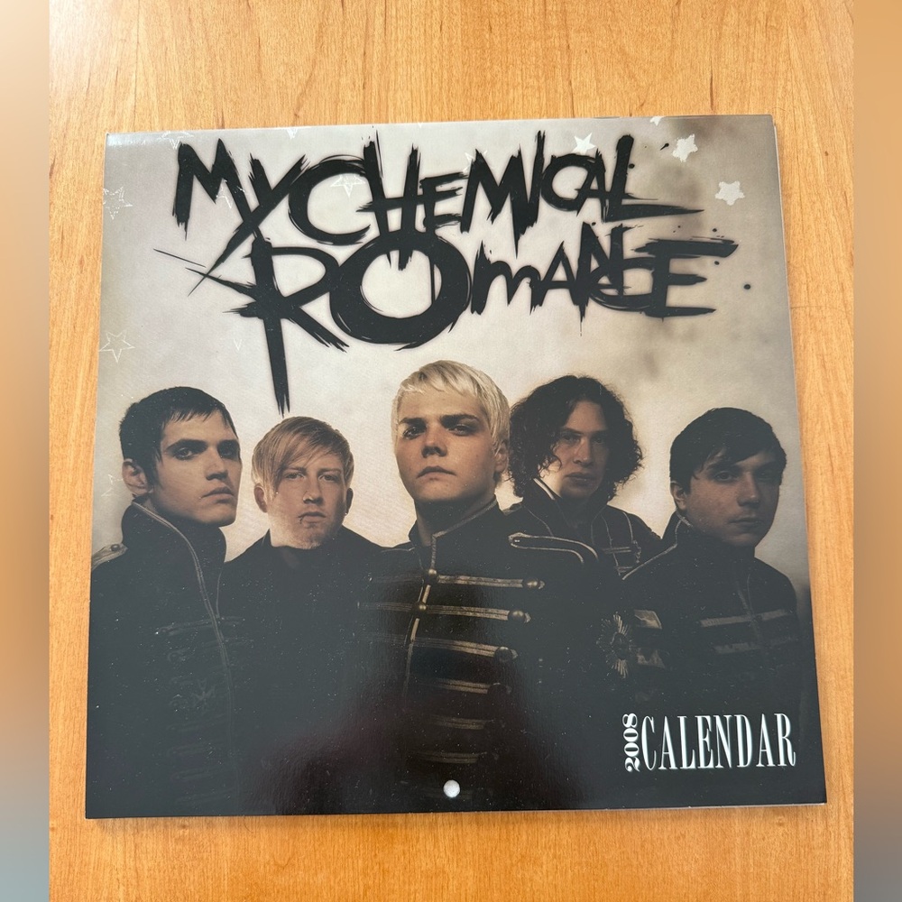 2008 MCR, My Chemical Romance Calendar - The Black Parade